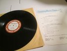 COUNTRY MUSIC TIME RADIO SHOW LP #305 PATSY CLINE HAWKSHAW HAWKINS W CUE  SHEET