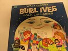Burl Ives Vinyl Record Folk Lullabies Disneyland Record 33 1/3