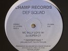 Def Squad - Defdefying/I’m Sick Of It All Orig US 12’ Champ Recs 1987 NM Hip Hop
