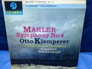 @COLUMBIA SAX 2441 *MAGIC NOTE* KLEMPERER* MAHLER SYMPHONY NO.4* SCHWARZKOPF* NM