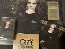 Rare Ozzy Osbourne Patient Number 9 Red & Black Marbled Vinyl CD & Signed Card