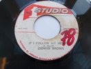 DENNIS BROWN - IF I FOLLOW MY HEART 7'' STUDIO ONE 1972 LISTEN