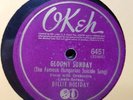 Billie Holiday I'm In A Low Down Groove / Gloomy Sunday VG+ #2 78rpm 10