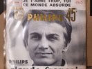 Rare SP 45T Jukebox - Claude François 