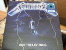 New Metallica Ride The Lightning Walmart Excl. Electric Blue Vinyl LP MINT