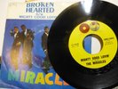 TAMLA 54044 MIRACLES BROKEN HEARTED & MIGHTY GOOD LOVING   NEAR MINT  45
