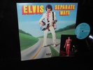ELVIS PRESLEY SEPARATE WAYS RCA CAMDEN RECORDS WITH ORIGINAL POST CARD   -MINT