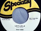 HEAR IT 50's R&B 45 rpm record Dale Cook (aka Sam Cook) 