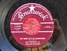JOE THERRIEN JR. & HIS ROCKETS    HEY BABE  LET'S GO DOWNTOWN    ROCKABILLY 45