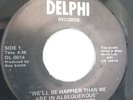 Modern Soul 45 - Roy Smith - We'll Be Happier Than We Are - Delphi VG+/VG++