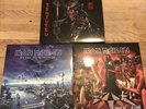 Iron Maiden Vinyl Albums X 3 Brave New World Senjutsu Dance Of Death Double Disc