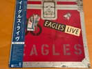 LP EAGLES LIVE JAPAN OBI P-5589-90 2LP