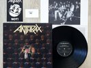 ANTHRAX Among The Living LP 1987 Orig US 1st Pressing OIS DMM Stering