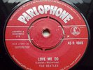 The BEATLES - *LOVE ME DO* - 1962 - UK - 1st PRESSING - 1G - EX