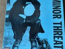 MINOR THREAT S/T Blue Cover Vinyl LP  Full Length Dischord Release Of First 2 EP
