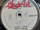 THE TWIN ROOTS Know love / WATTY BARNETT Rainy night Black Art  Rare 12