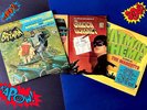 3 1966 ALBUMS- BATMAN-TV SOUNDTRACK-THE GREEN HORNET-THE BATMAN THEME-BAT-BONUS