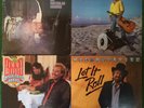 Jimmy Buffett & Mel McDaniel LP Records (4) One Particular Harbor, Let It Roll