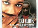 (LP) DJ Quik ‎– Balance & Options , OG Press, 07822-16419-1, Album, Rare.