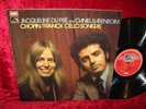 1972 UK NM ASD 2851 STEREO CHOPIN, FRANCK CELLO SONATAS JACQUELINE DU PRE, DANIE
