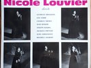 NICOLE LOUVIER chante BRASSENS FERRE TRENET PREVERT 25cm Biem DECCA 123.911 ROSE