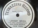 Opera-78 RPM-Luisa Tetrazzini-Rigoletto-Caro Nome-Rare Vanity Label-EX