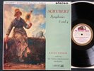 RAFAEL KUBELIK - Schubert Symphonies 3 and 4 - HMV ASD 418 - Gold Cream