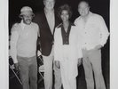 ARETHA FRANKLIN & JOHN WAYNE & BOB HOPE 10 April 1975 press photo 8