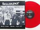 Discharge ‎- Early Demos - March / June 1977 LP RED VINYL Broken Bones UK Punk