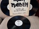 IRON MAIDEN 3lps LIVE AT DONINGTON 93' HEAVY METAL - BRUCE DICKINSON HARRIS VG+