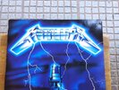 METALLICA ride the lightning  1989 EUROPE  LP VINYL THRASH SPEED METAL
