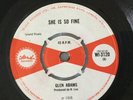 GLEN ADAMS / ROY SHIRLEY - SHE IS SO FINE / GIRLIE - VERY GOOD