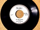 BLUES promo 45: JOHN LEE HOOKER I'm Mad Again/I'm Going Upstairs VEE-JAY 379