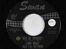 Rock & Roll/Garage 45 - Link Wray - Ace Of Spades/Hidden Charms - Swan - VG+ mp3