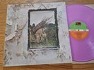 LED ZEPPELIN IV UNTITLED SYMBOLS ZOSO 1978 PINK LILAC VINYL LP ATLANTIC