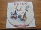 QUEEN – INNUENDO UK 12” PICTURE DISC WITH PICTURE INSERT/PVC SLEEVE VINYL RECORD