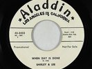R&B 45 - Shirley and Lee - When Day Is Done - Aladdin - VG+ mp3