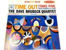The Dave Brubeck Quartet Time Out Vinyl LP Album, Columbia CS 8192, F/S From USA