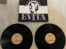 EVITA Mexican Cast OST SUNG IN SPANISH 1981 DOUBLE LP Andrew Lloyd Webber