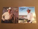 George Strait LP Records (2) Exellent