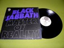 Black Sabbath - Master Of Reality - RARE 1971 Vertigo Israel Press LP Laminated