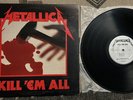 METALLICA - Kill Em All LP  -  FIRST PRESSING  Megaforce 1983 NEAR MINT vinyl