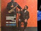 Cannonball Adderley in San Francisco VG++ 1st DG Small Riverside lp Nat