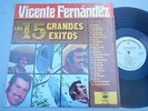1980 Latin LP Vicente Fernandez Los 15 Grandes Exitos CBS Discos Int'l NM