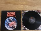 NUCLEAR ASSAULT - Handle With Care LP   - original pressing 1989  Slayer KBD