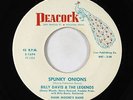 Rockabilly R&B 45 - Billy Davis & the Legends - Spunky Onions - Peacock VG+ mp3