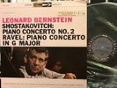 LEONARD BERNSTEIN. SHOSTAKOVITCH/RAVEL NY PHIL&COLUMBIA SYM.6iS ISSUE ST MS6043