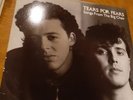 Tears For Fears Songs From The Big Chair LP w/ Shout 1985 Sterling master vg/ nm