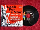 GARRY MILES   LOOK FOR A STAR  45 & PICTURE SLEEVE   CIRCUS OF HORRORS FILM