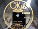 Jazz-78 RPM-Duke Ellington-OKeh 8636-Black Beauty/Swampy River-Piano Solos-E